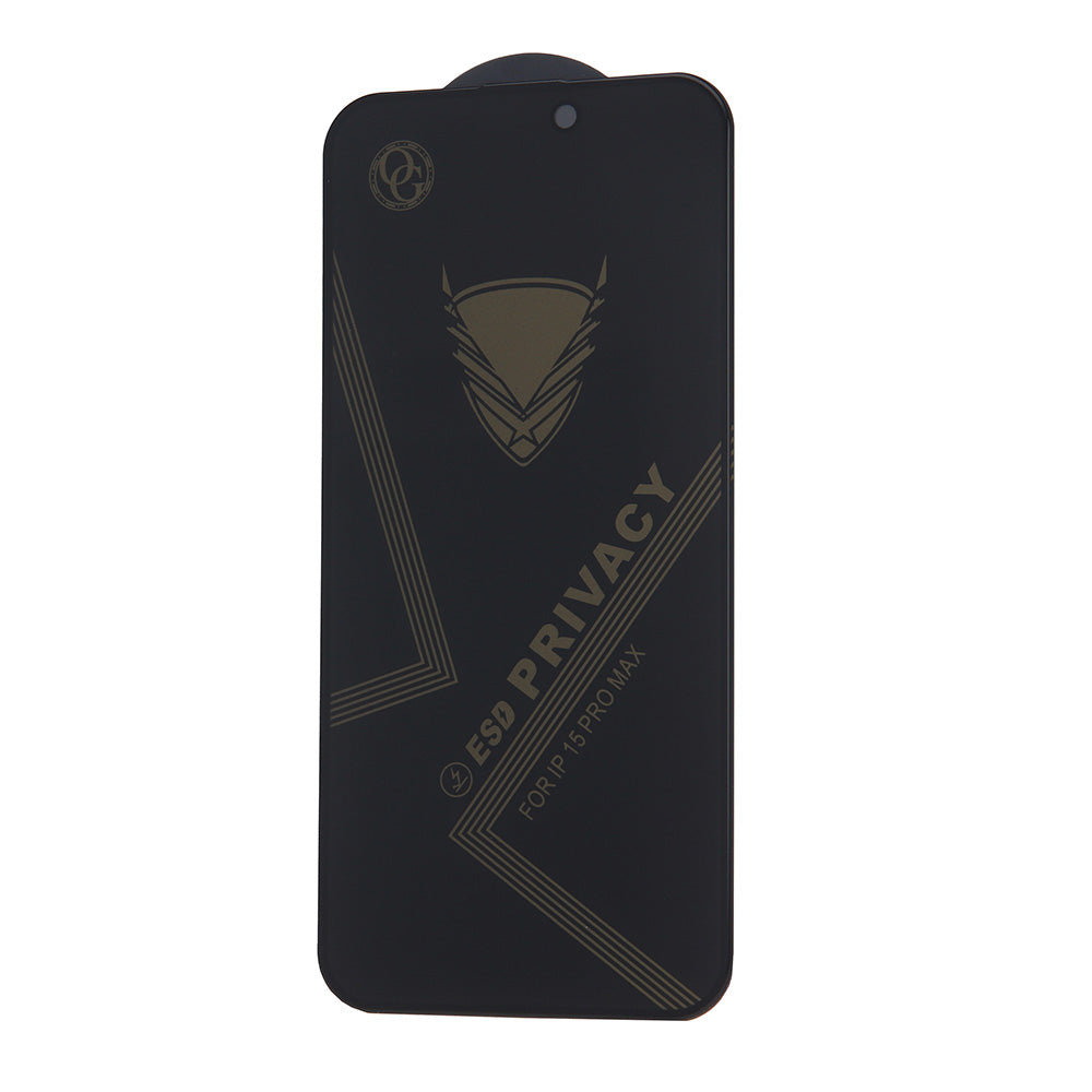 Film de protection d'écran Privacy OG Premium pour Samsung Galaxy A56 A566, Verre Trempé, Collage Complet