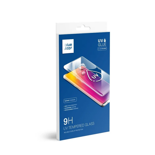 Film de protection d'écran Blue Star pour Samsung Galaxy S20 G980, Verre trempé, Colle UV