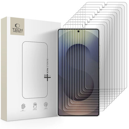 Film de protection d'écran Tech-Protect pour Samsung Galaxy S26 Ultra S948, Verre Trempé, Full Glue, Lot de 10 pièces
