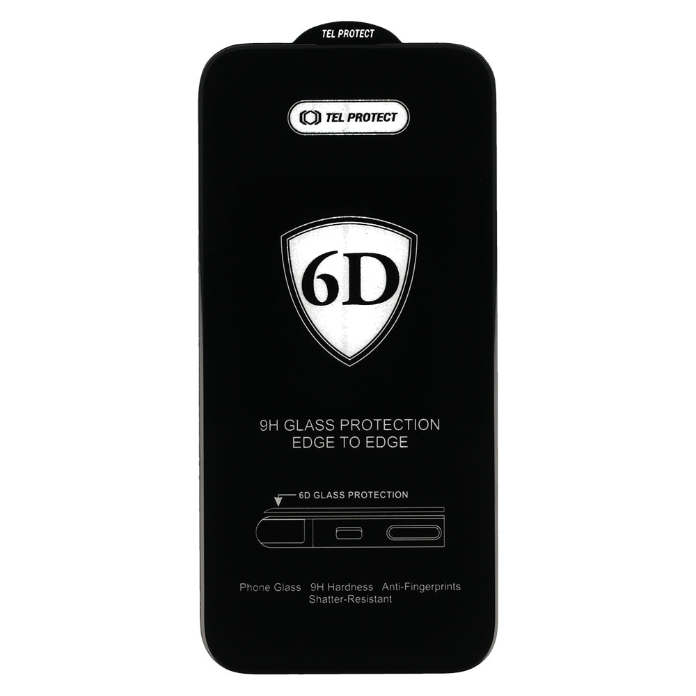Film de protection d'écran OEM pour Samsung Galaxy S26 S942, Verre trempé, Collage complet, 6D, Noir