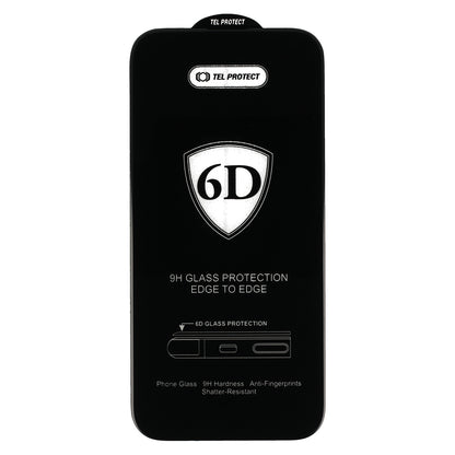 Film de protection d'écran OEM pour Samsung Galaxy S26 S942, Verre trempé, Collage complet, 6D, Noir