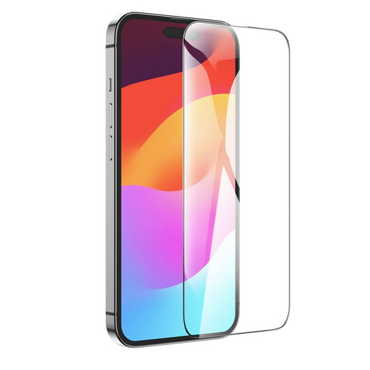 Film de protection écran HOCO G14 pour Apple iPhone 17 Air, Verre Trempé, Full Glue, Lot de 10 pièces, 5D, Noir