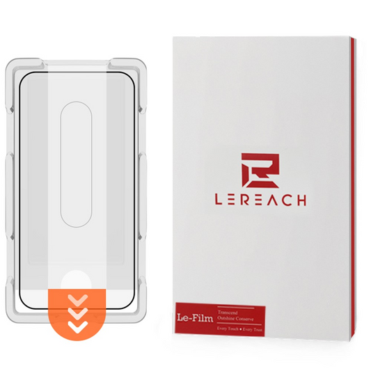 Film de protection d'écran Lereach pour Xiaomi 17T Pro, Verre trempé, Collage complet, Noir