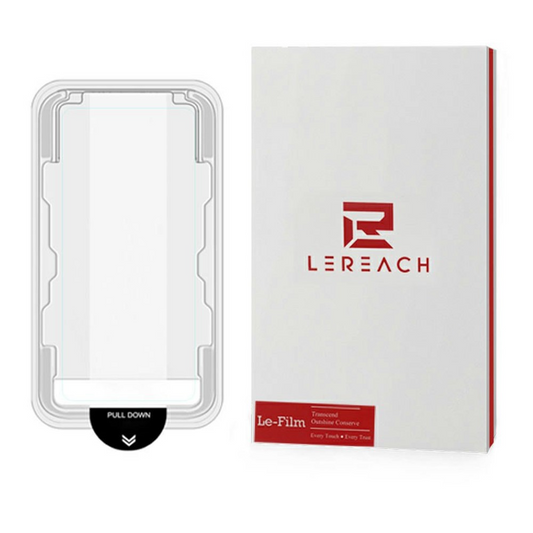 Film de protection d'écran Lereach pour Xiaomi Redmi Note 15 Pro 5G, Verre Trempé, Full Glue, Noir