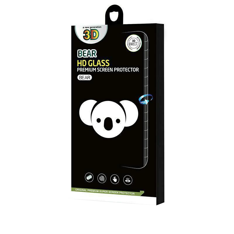 Film de protection d'écran Bear HD pour Samsung Galaxy A37 5G / A56 A566 / A36 A366, Verre trempé, Collage complet, Noir