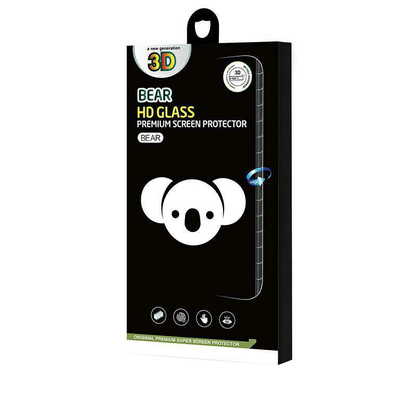Film de protection d'écran Bear HD pour Samsung Galaxy S26 S942, Verre trempé, Collage complet, Noir