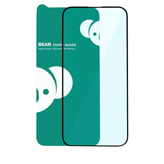 Film de protection d'écran Bear Super Hard pour Samsung Galaxy S24 Ultra S928, Verre Trempé, Collage Complet, 3D, Noir