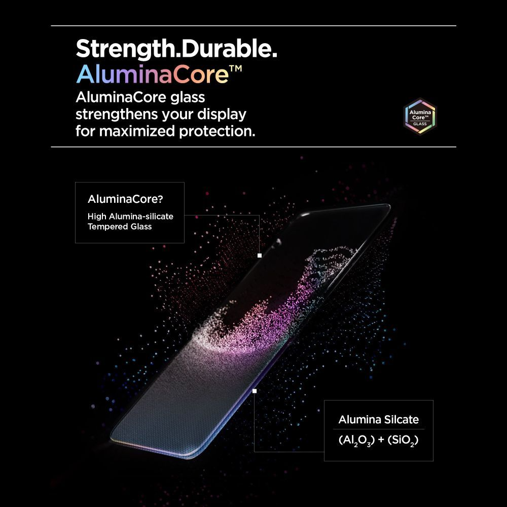 Film de protection d'écran Spigen GlastR Align Master Slim pour Apple iPhone 17 Pro, Verre Trempé, Full Glue, Set de 3 pièces AGL10103