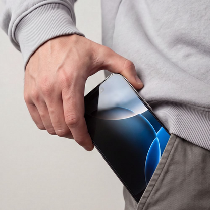 Film de protection d'écran Privacy Tech-Protect OneTouch pour Apple iPhone 18 Pro, Verre trempé, Collage intégral, Lot de 2 pièces