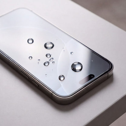 Film de protection d'écran Privacy Tech-Protect OneTouch pour Apple iPhone 18 Pro Max, Verre trempé, Collage intégral, Lot de 2 pièces