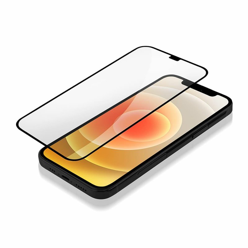 Film de protection d'écran OEM OG Premium pour Apple iPhone 11 / XR, Verre trempé, Collage complet, Noir