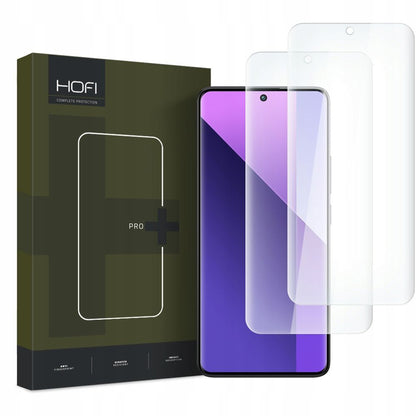 HOFI PRO+ Protecteur d'écran pour Xiaomi Redmi Note 13 Pro+, verre de protection, colle UV, lot de 2 pièces