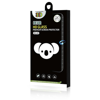 Film de protection d'écran Bear HD pour Samsung Galaxy S25 Ultra S938, Verre Trempé, Collage Complet, Noir