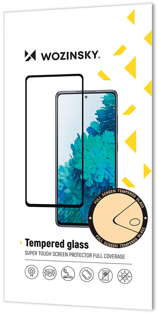 Film de protection d'écran WZK pour Samsung Galaxy S25 S931, Verre trempé, Full Glue, Noir