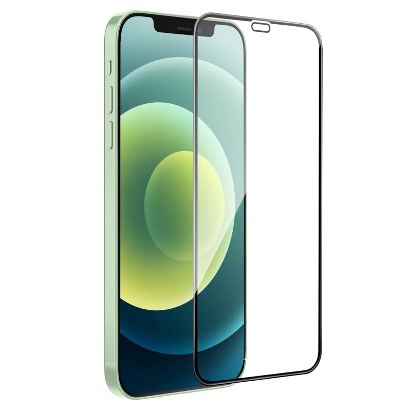 Film de protection écran HOCO G16 pour Apple iPhone 12 Pro Max, Verre Trempé, Full Glue, 5D, Noir.