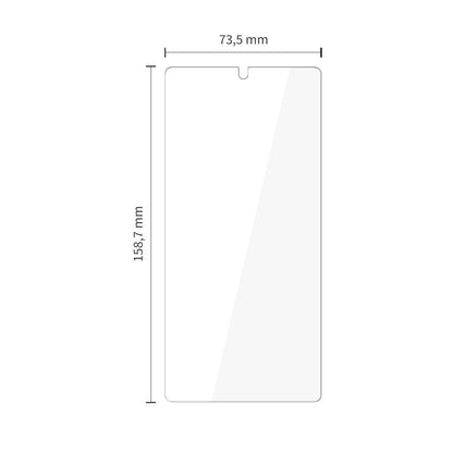 Film de protection d'écran Tech-Protect pour Samsung Galaxy S25 Ultra S938, Verre Trempé, Full Glue, Lot de 10 pièces