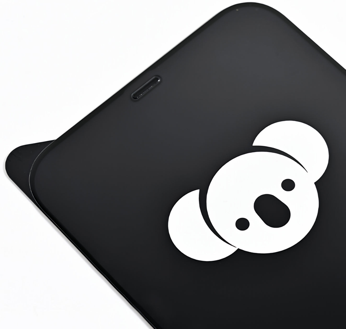 Film de protection d'écran Bear HD pour Apple iPhone 17 Air, Verre trempé, Collage intégral, Noir