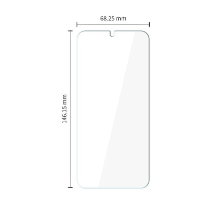 Film de protection d'écran Tech-Protect pour Samsung Galaxy S25 S931 / S24 S921, Verre Trempé, Full Glue, Lot de 10 pièces