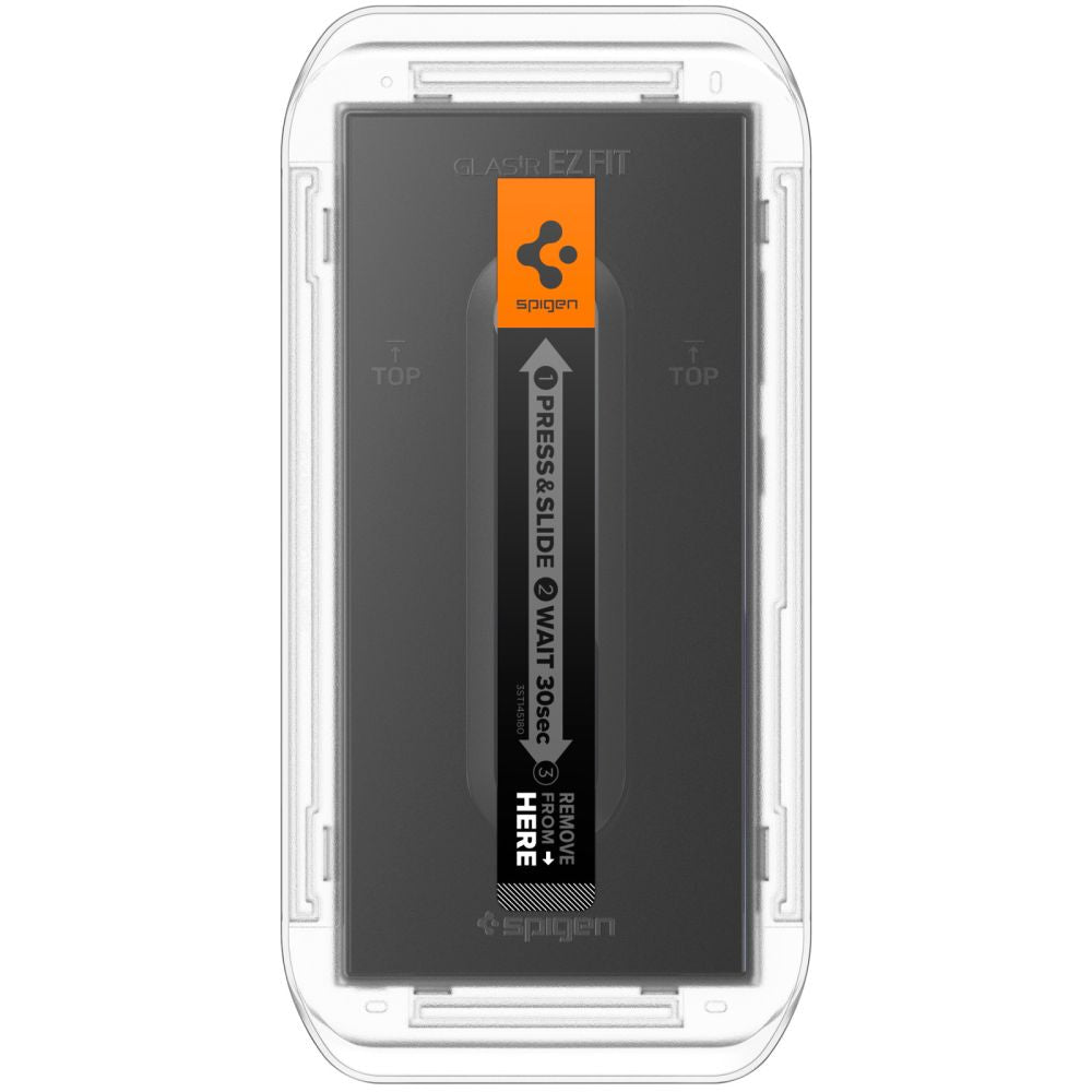 Spigen EZ FIT Film de protection d'écran pour Samsung Galaxy S24 Ultra S928, protection en verre, collage intégral, lot de 2 pièces 