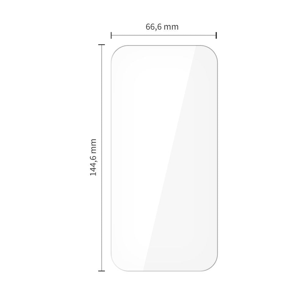 Film de protection écran Tech-Protect pour Apple iPhone 17 Pro / 17 / 16 Pro, Verre Trempé, Full Glue, Lot de 10 pièces