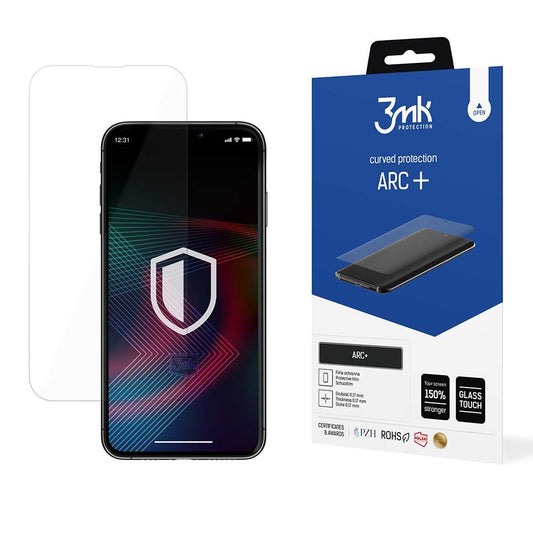 Film de protection d'écran 3MK ARC+ pour Apple iPhone 14 Pro / 14, Plastique