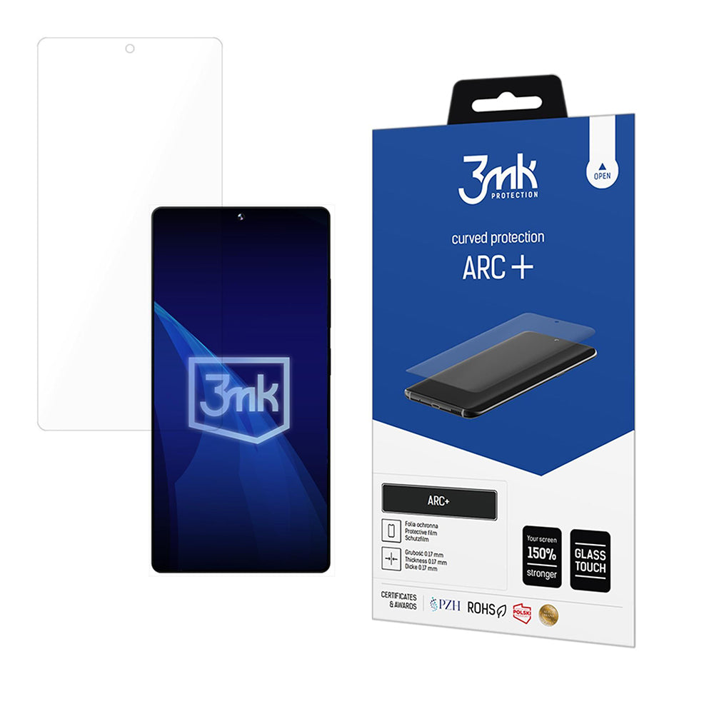 Film de protection d'écran 3MK ARC+ pour Samsung Galaxy S25 Ultra S938, Plastique