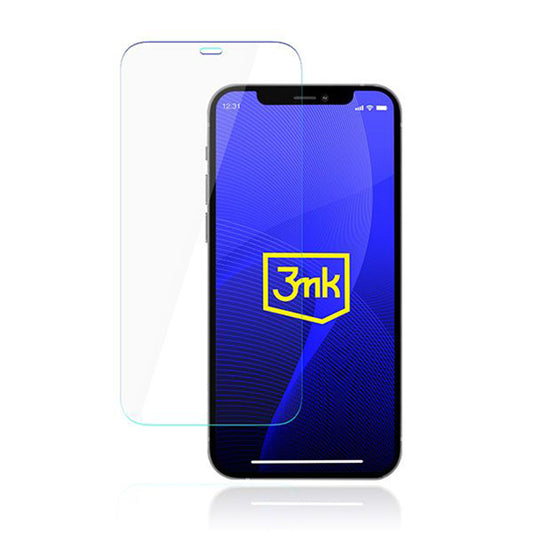 Film de protection d'écran 3MK FlexibleGlass pour Apple iPhone 12 Pro Max, Verre Flexible, Collage Complet
