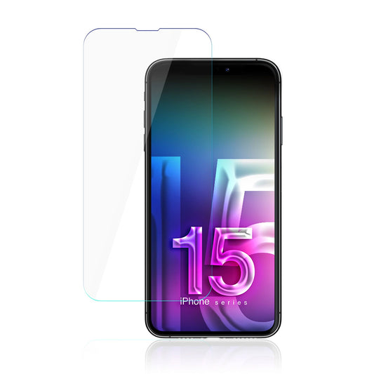 Film de protection d'écran 3MK FlexibleGlass pour Apple iPhone 15, Verre Flexible, Collage Complet