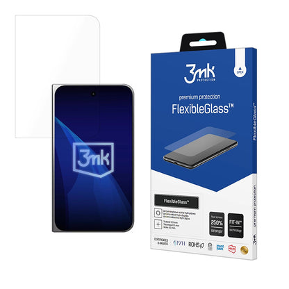 Film de protection d’écran extérieur 3MK FlexibleGlass pour Apple iPhone Duo, verre flexible, adhésif intégral