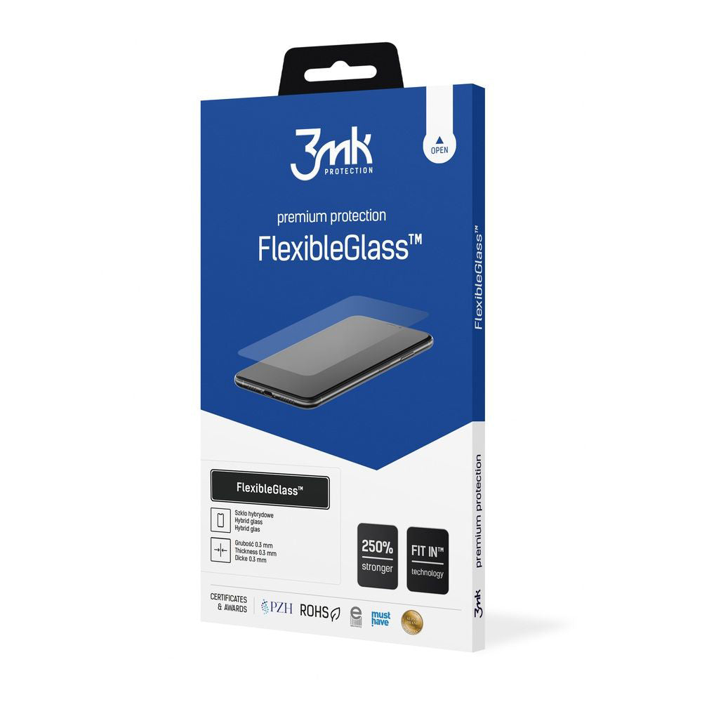 Film de protection d'écran 3MK FlexibleGlass pour Honor X5c Plus, Verre Flexible, Full Glue