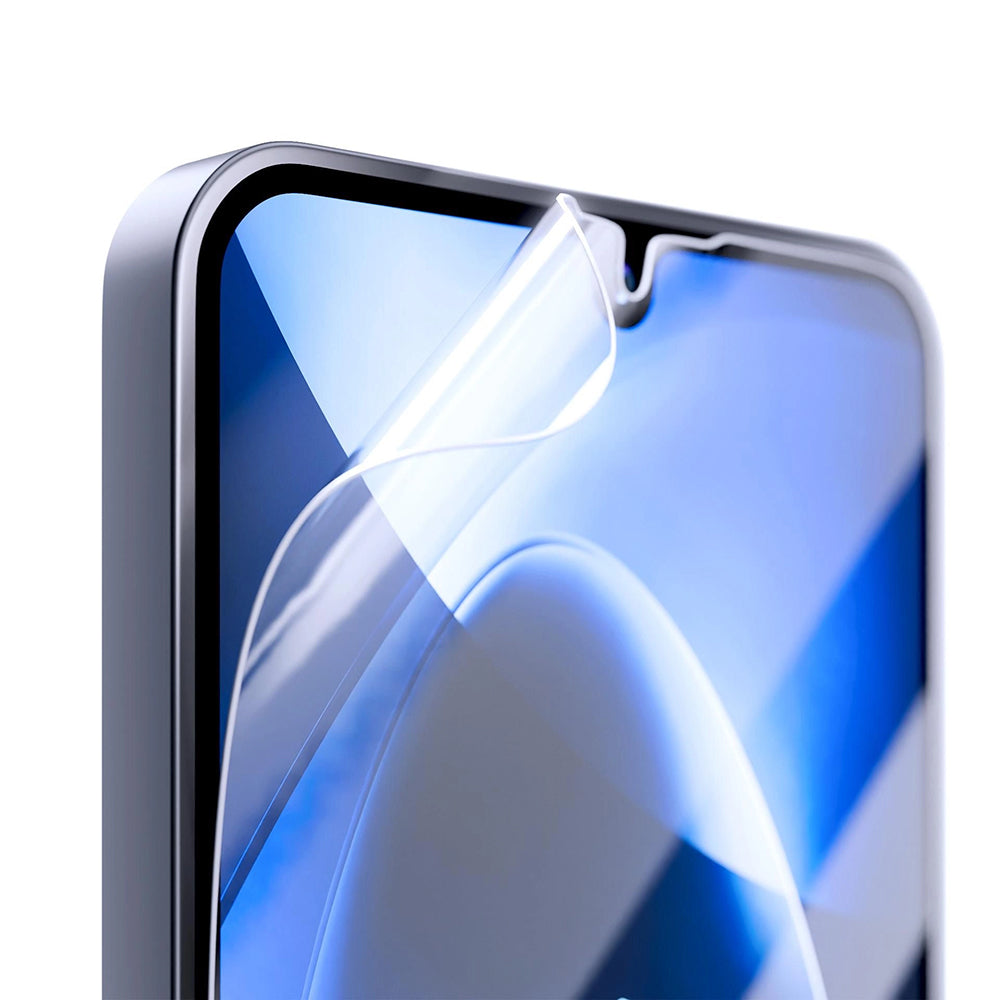 Film de protection d'écran 3MK FlexibleGlass pour Samsung Galaxy A15 5G A156 / A15 A155, Verre Flexible, Full Glue
