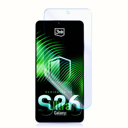 Film de protection d'écran 3MK FlexibleGlass pour Samsung Galaxy S26 Ultra S948, Verre Flexible, Full Glue