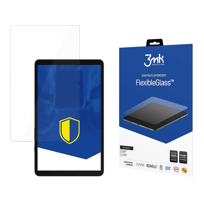 Film de protection d'écran 3MK FlexibleGlass pour Samsung Galaxy Tab A11+ / Tab A9+, Verre Flexible, Collage Complet
