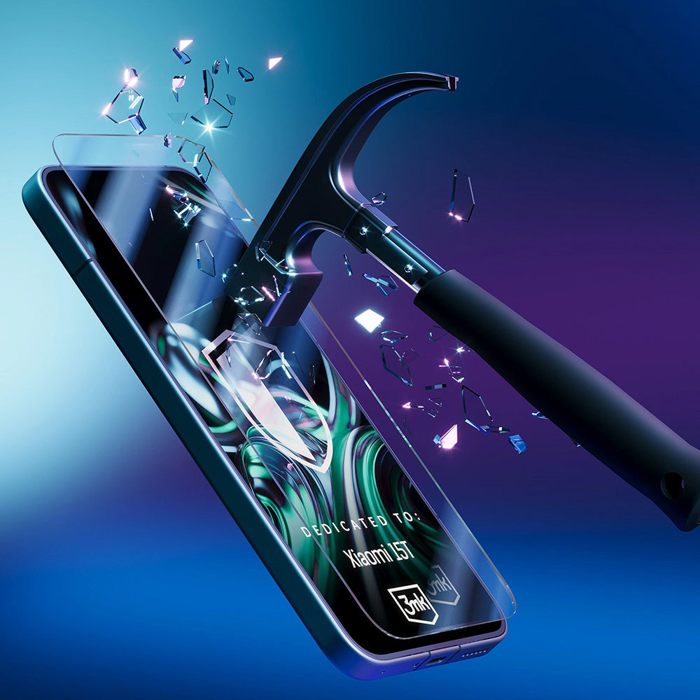 3MK FlexibleGlass Screen Protector for Xiaomi 15T, Flexible Glass, Full Glue