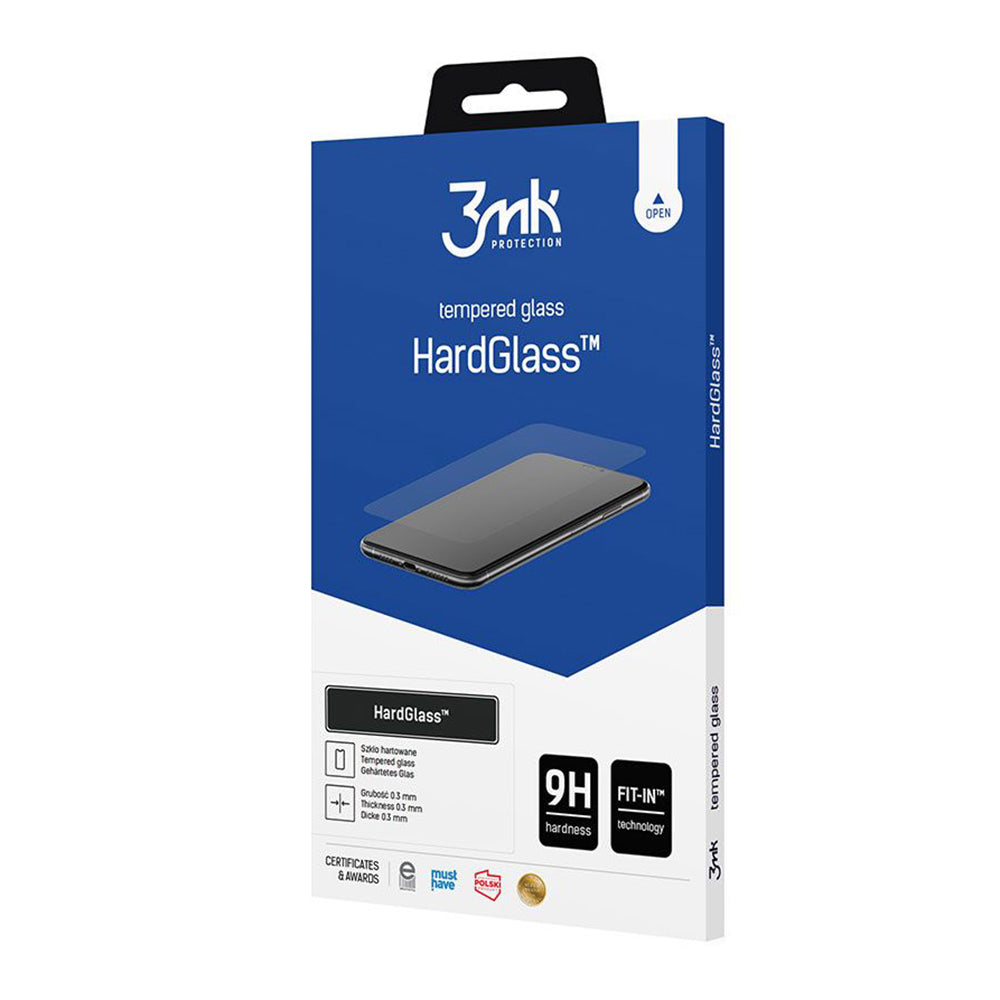 Film de protection d'écran 3MK HardGlass pour Samsung Galaxy S26 Ultra S948, Verre Trempé, Full Glue