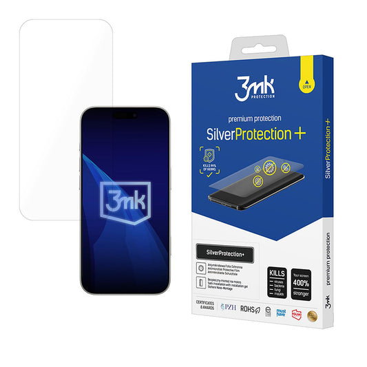 Film de protection écran 3MK Silver Protect+ pour Apple iPhone 17, Plastique