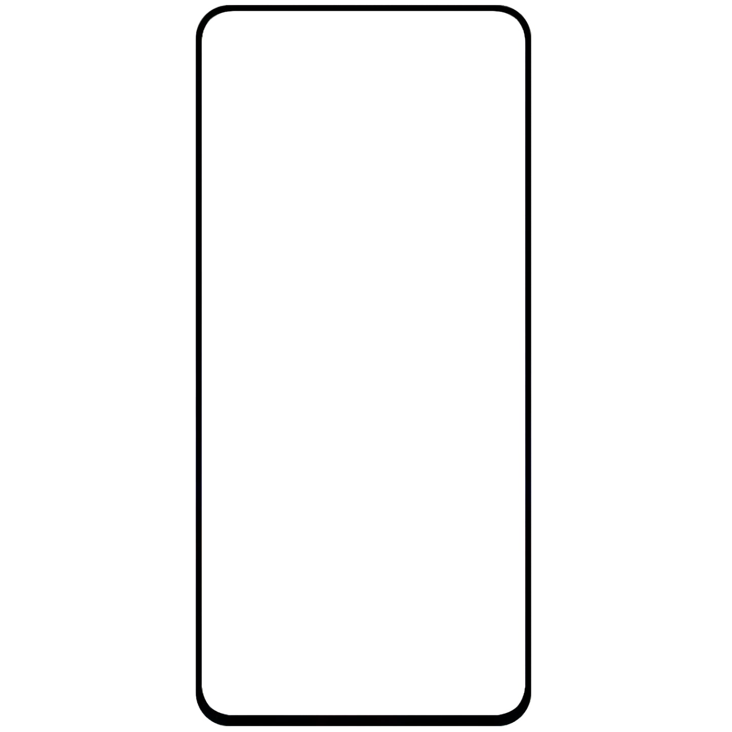 Film de protection d'écran Blue Shield pour Samsung Galaxy A35 5G A356, Verre Trempé, Colle Complète, Compatible avec les Coques, Noir