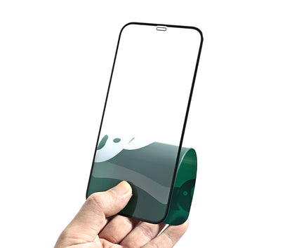 Film de protection d'écran Bear Super Hard pour Apple iPhone 17, Verre trempé, Collage intégral, 3D, Noir