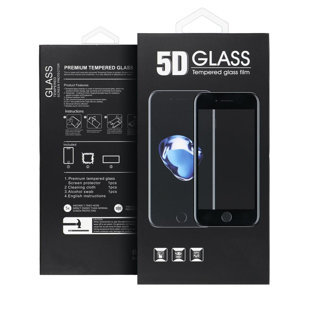 Protection d’écran Privacy OEM pour Apple iPhone 17, verre trempé, Full Glue, 5D, noir