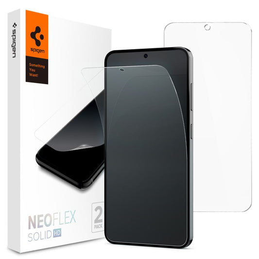 Film de protection écran Spigen Neo Flex pour Samsung Galaxy S24 S921, Plastique, Set 2 pièces AFL07439