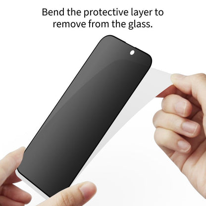 Film de protection d'écran Privacy Tech-Protect Spy+ pour Samsung Galaxy S26 Plus S947, Verre Trempé, Full Glue, Lot de 2 pièces