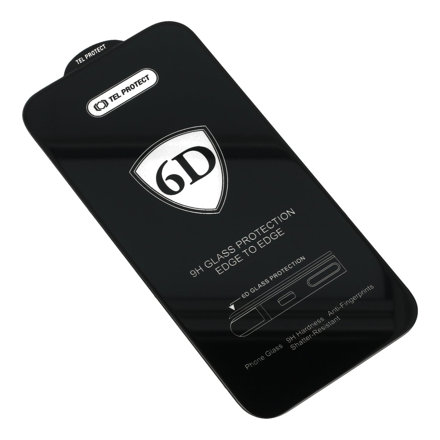 Film de protection d'écran OEM pour Samsung Galaxy S26 S942, Verre trempé, Collage complet, 6D, Noir