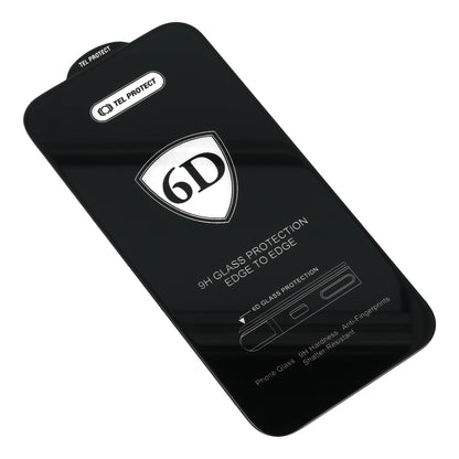 Film de protection d'écran OEM pour Samsung Galaxy S26 S942, Verre trempé, Collage complet, 6D, Noir