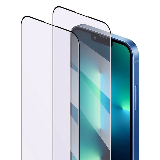 Film de protection Écran Anti Blue Light Anank 5X Renforcé pour Apple iPhone 17, Verre Trempé, Full Glue, 2.5D, Noir.