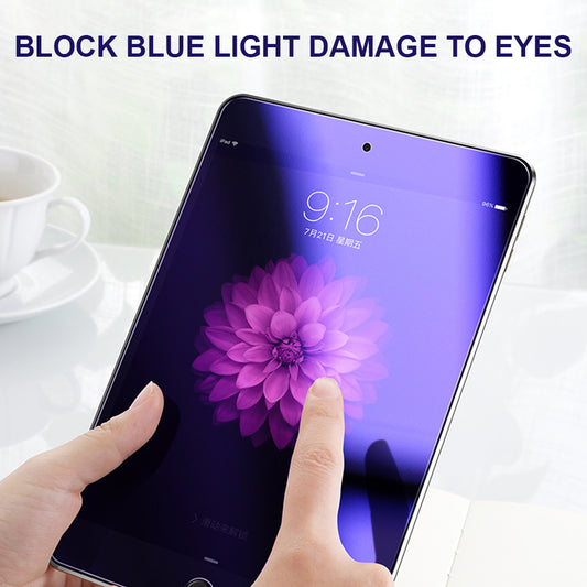 Film de protection écran Anti Lumière Bleue Lito Classic pour Apple iPad Pro 13 (2024), Verre Trempé, Collage Complet, 2.5D