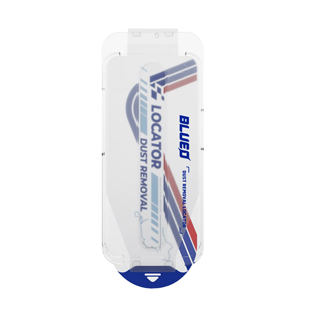 Film de protection d'écran Blueo Anti-Dust HD Applicator Pro pour Apple iPhone 14 Pro Max, Verre Trempé, Collage Complet, Noir