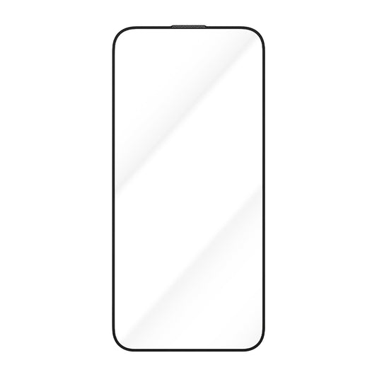 Film de protection d'écran Blueo Anti-Poussière HD Applicator Pro pour Apple iPhone 17e / 16e / 14 / 13 Pro, Verre Trempé, Collage Complet, Noir