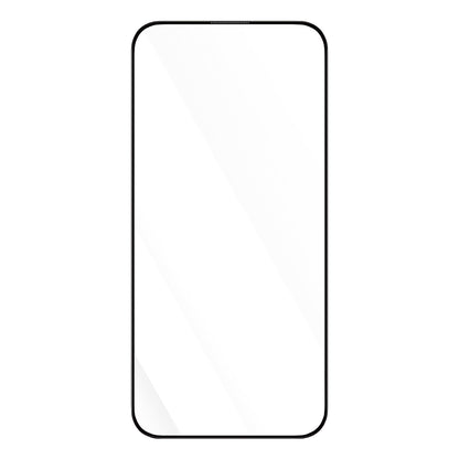 Blueo Anti-Dust HD Screen Protector Film for Apple iPhone 17e / 16e / 14 / 13 Pro, Tempered Glass, Full Glue, Black
