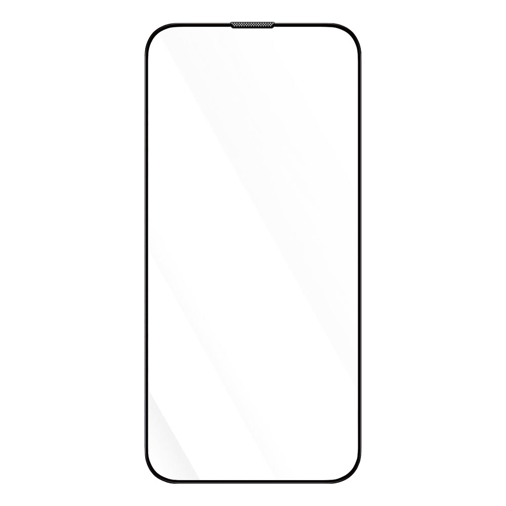 Film de protection d'écran Blueo Anti-Réfléchissant HD pour Apple iPhone 17e / 16e / 14 / 13 Pro, Verre Trempé, Collage Complet, Noir