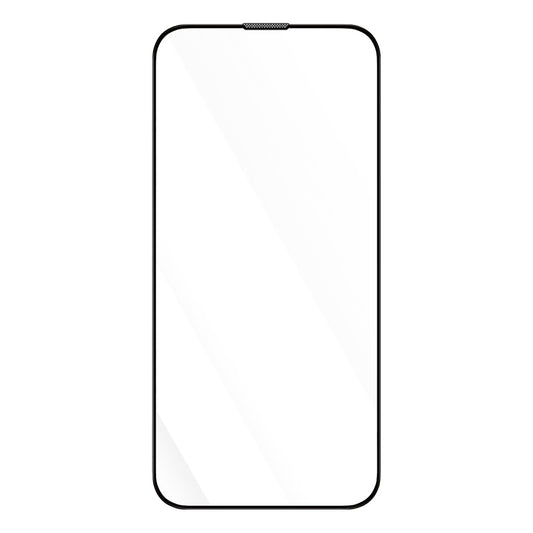 Film de protection d'écran Blueo Anti-Réfléchissant HD pour Apple iPhone 17e / 16e / 14 / 13 Pro, Verre Trempé, Collage Complet, Noir